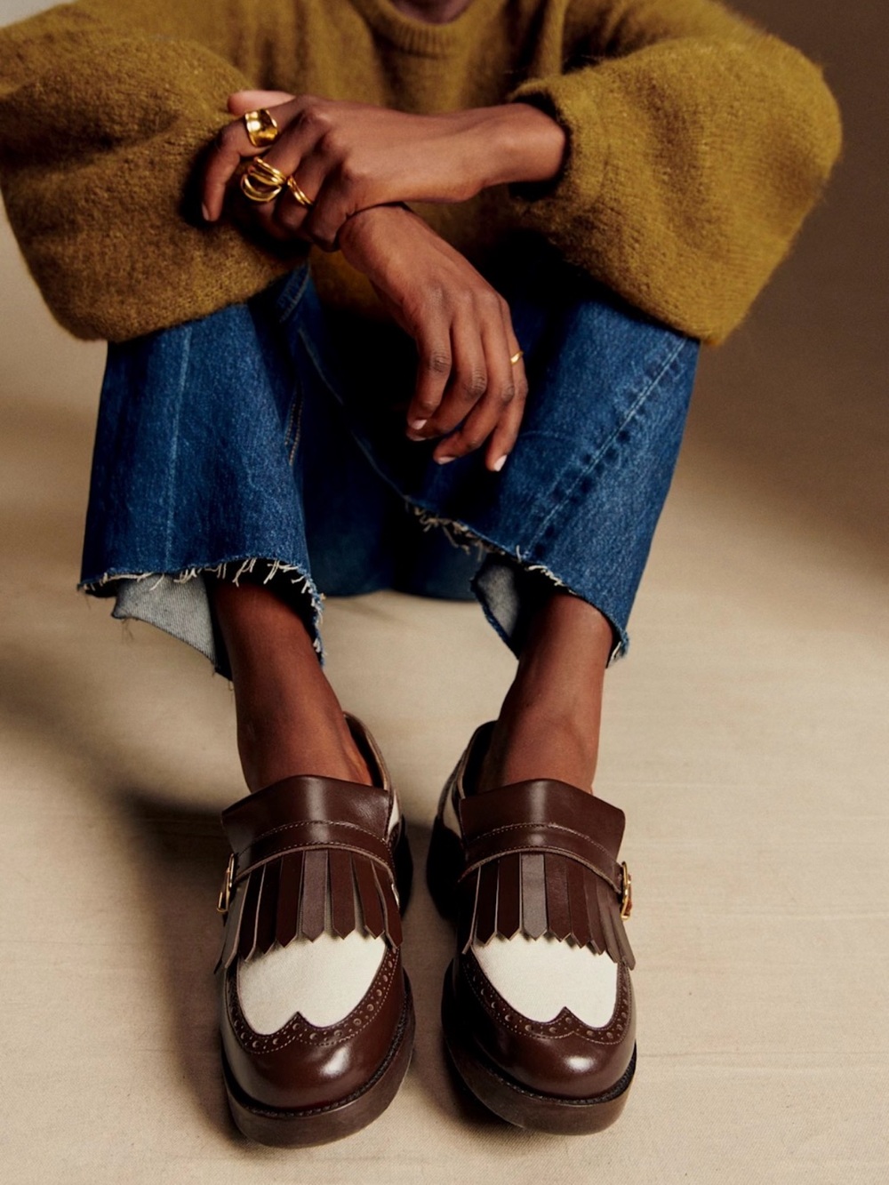 🌱NIB - Sezane Low Sallie Loafers - size 8 or EU 39 - Picture 2 of 13
